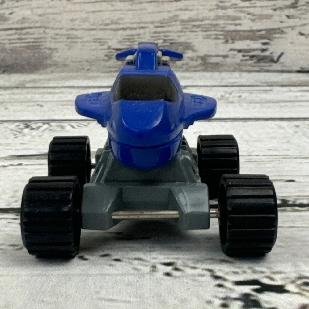 Hot Wheels‎ Sharkruiser Pull Back - Friction Toy Car [1993] Mattel Blue Gray